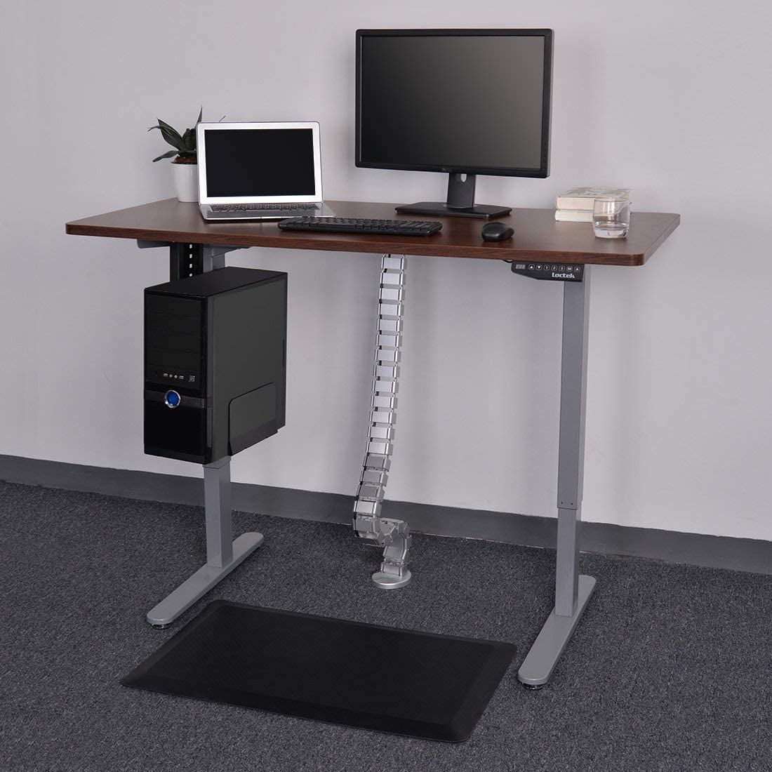 Vertebra Flexible para Organizar Cables  para Escritorio / Altura Max 128 cm