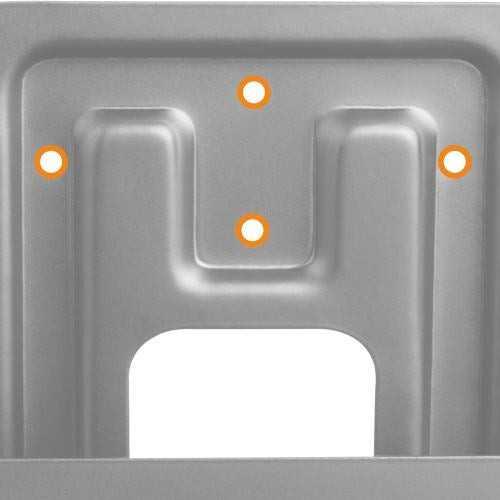 Soporte Pared Universal para  Apple TV / Bluray / Roku / Deco y otros Dispositivos Delgados  - Ancho Regulable 3.2 a 4.6cm