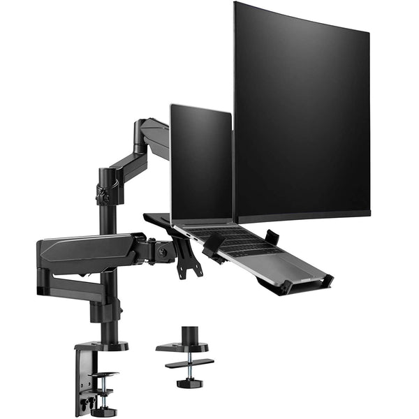 Brazo soporte ergonómico para 2 (dos) monitores tipo VESA 17-32