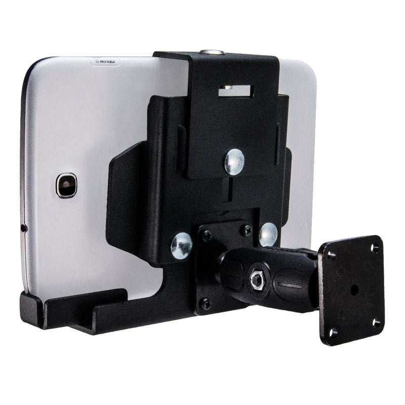 Soporte con llave de seguridad para Tablet 7 a 10 Pulg / Fijación con tornillos a superficies planas sólidas