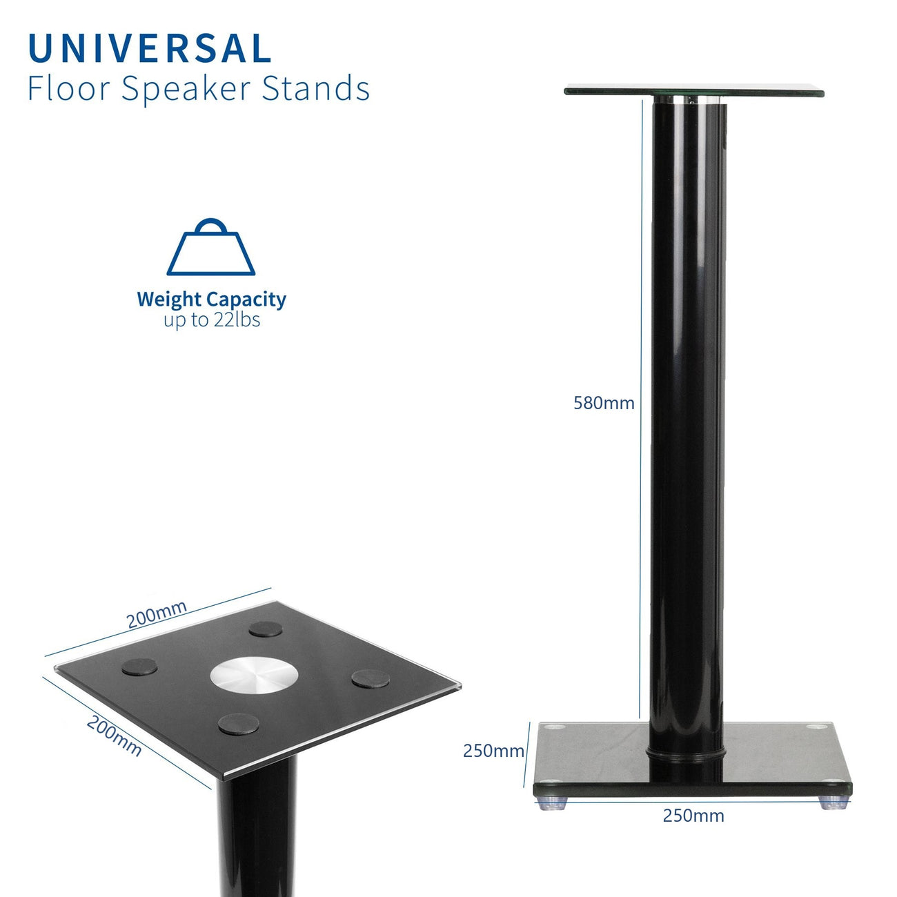 Soporte Parante Universal para  Parlante Altavoz (PAR)
