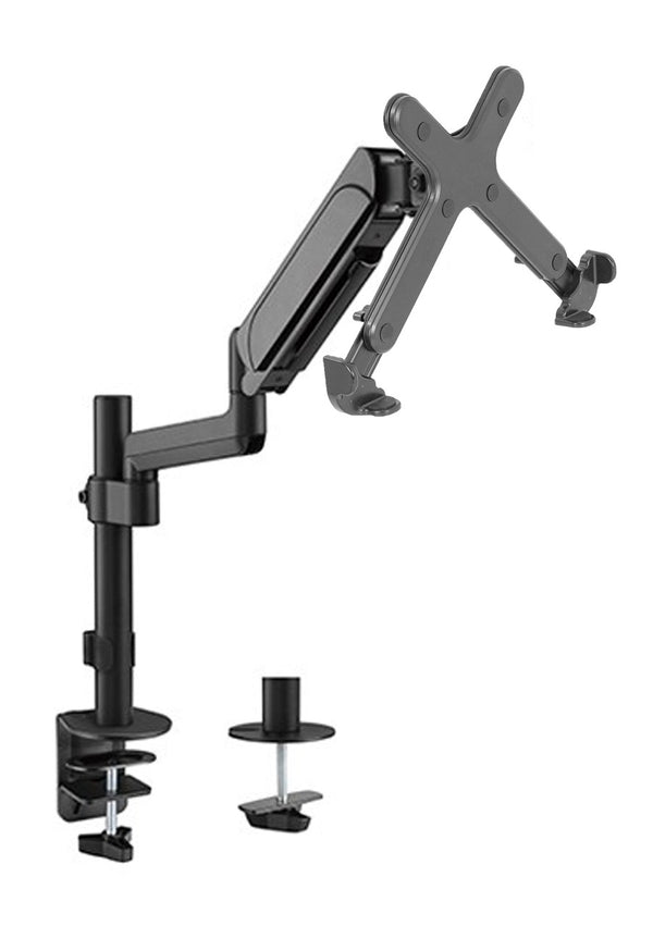 Rack Soporte de Escritorio para Laptop hasta 11 a 15.6 Pulg / Gas Spring Hidraulico