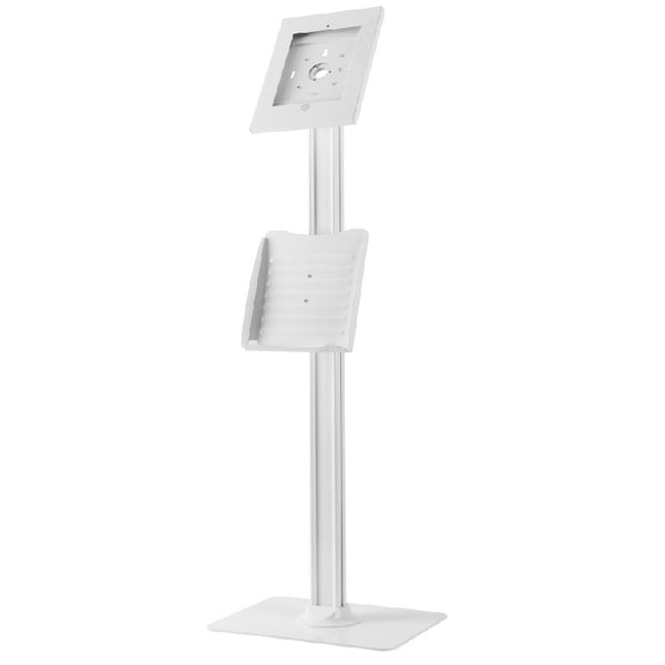 Pedestal Soporte Antirrobo para Tablet iPad PRO 12.9 Pulg con bandeja extraible