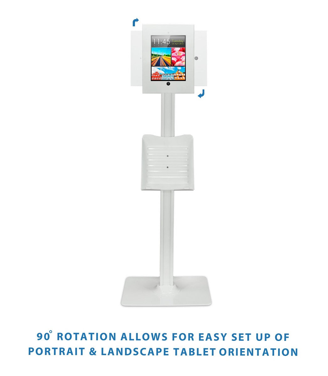 Pedestal Antirrobo para Tablet iPad 9.7 a 11 Pulg