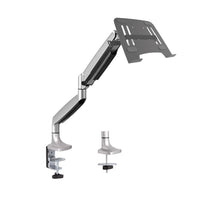 Rack Soporte de Aluminio para Laptop 10 a 15 Pulg- Puerto USB y Audio