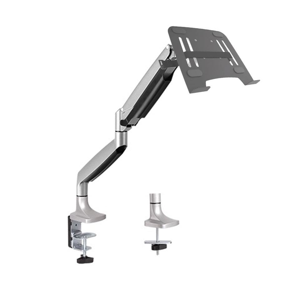Rack Soporte de Aluminio para Laptop 10 a 15 Pulg- Puerto USB y Audio